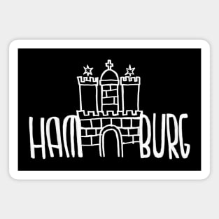 Hamburg Wappen Magnet